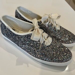 Keds X Kate Spade New York Glitter Sneakers size 6.5
